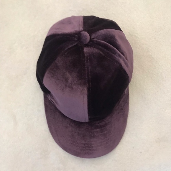 C.C Exclusives Women's Adjustable Purple Velvet Designer Hat - Picture 10 of 11